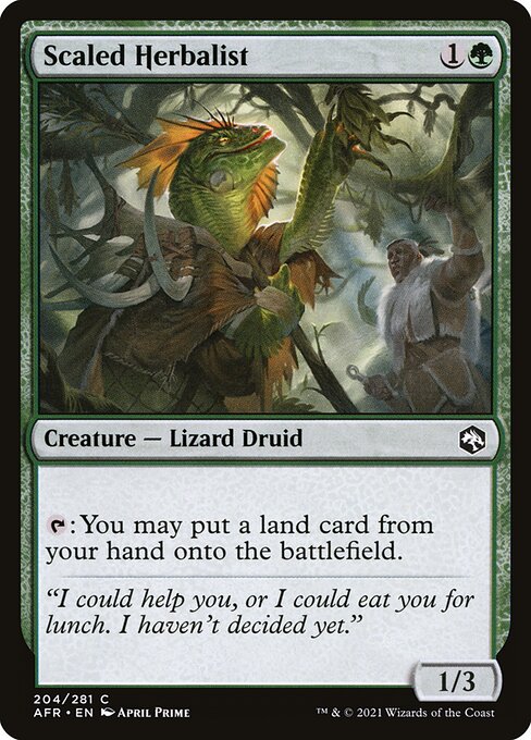 Scaled Herbalist #204 [AFR] [ENG] NM