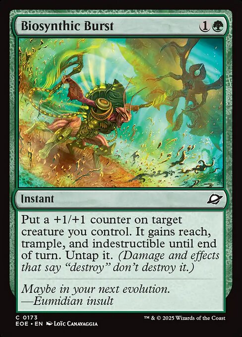 Biosynthic Burst #173 [EOE] [ENG] NM Foil