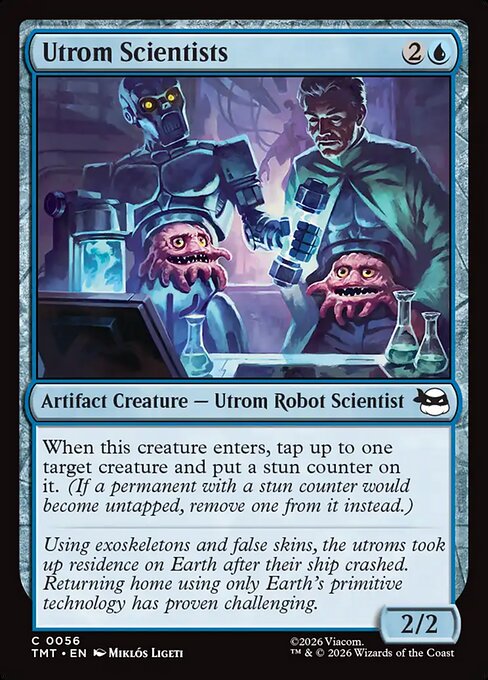 Utrom Scientists #56 [TMT] [ENG] NM