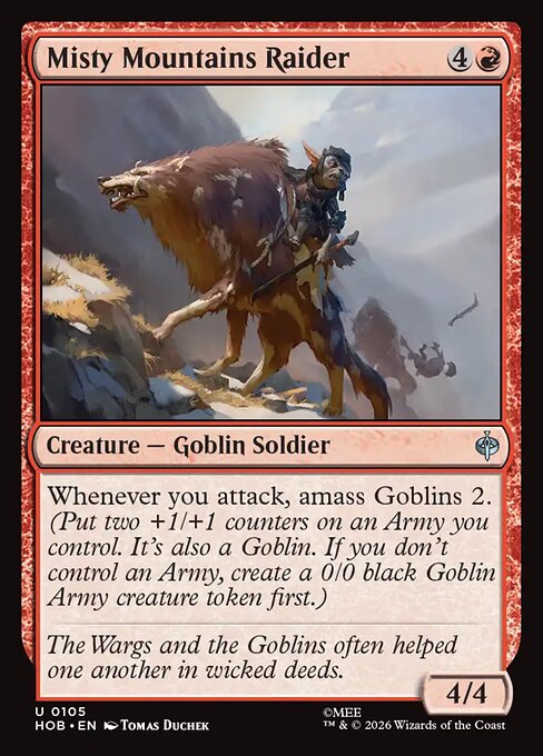 Misty Mountains Raider #105 [HOB] [ENG] NM