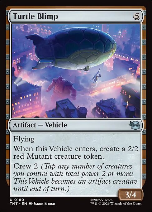 Turtle Blimp #180 [TMT] [ESP] NM