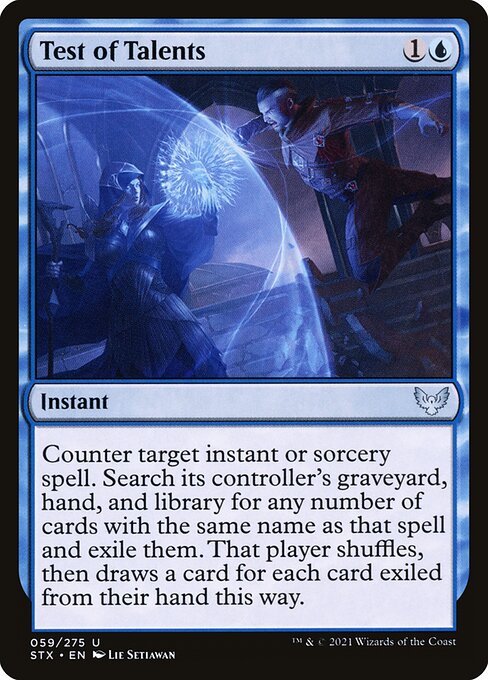 Test of Talents #59 [STX] [ENG] NM