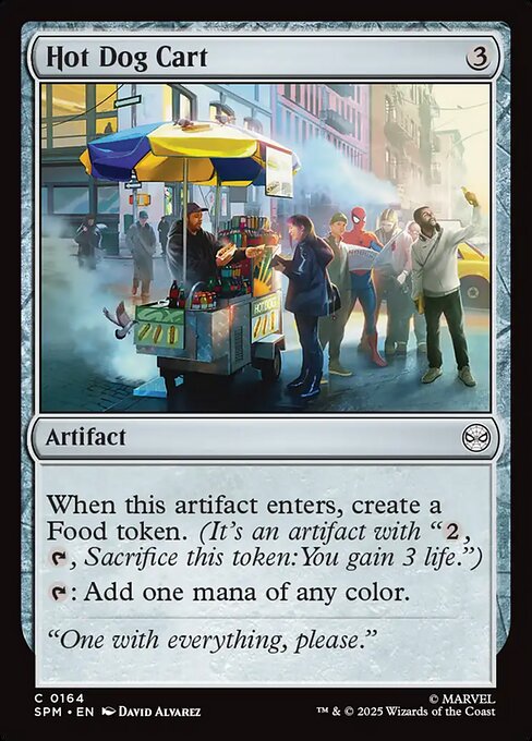 Hot Dog Cart #164 [SPM] [ENG] NM Foil