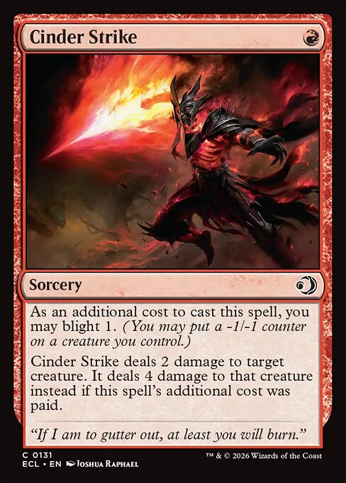 Cinder Strike #131 [ECL] [ENG] NM
