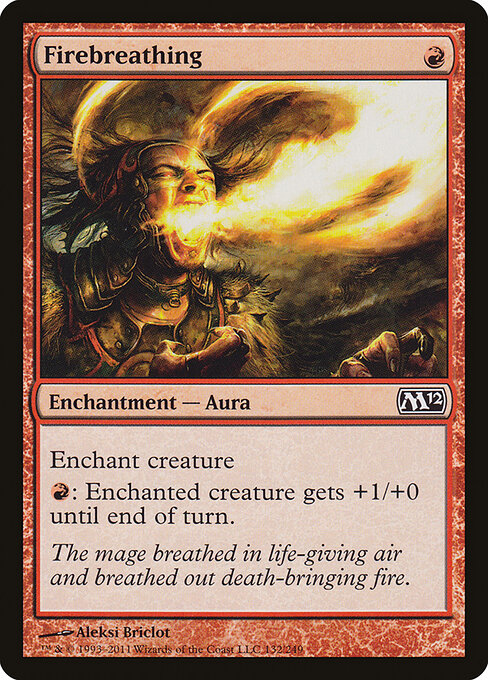 Firebreathing #132 [M12] [ENG] NM