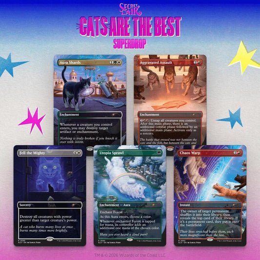 Magic Secret Lair: Cats of Chaos