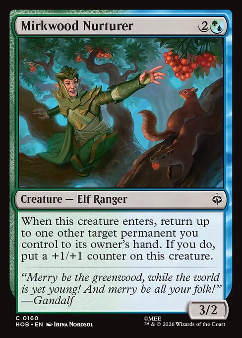 Mirkwood Nurturer #160 [HOB] [ENG] NM