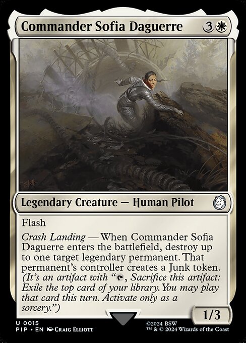 Commander Sofia Daguerre #15 [PIP] [ENG] NM