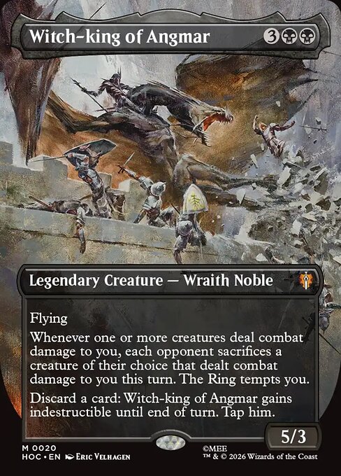 Witch-king of Angmar #20 [HOC] [ENG] NM Foil