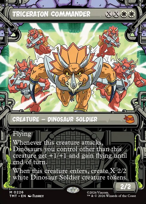 Triceraton Commander #226 [TMT] [ENG] NM