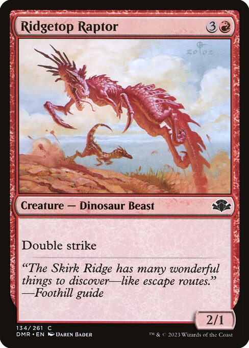 Ridgetop Raptor #134 [DMR] [ENG] NM