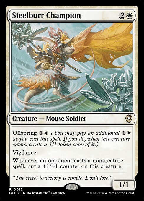 Steelburr Champion #12 [BLC] [ENG] NM