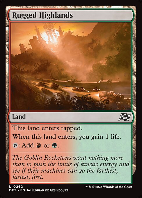 Rugged Highlands #262 [DFT] [ENG] NM Foil