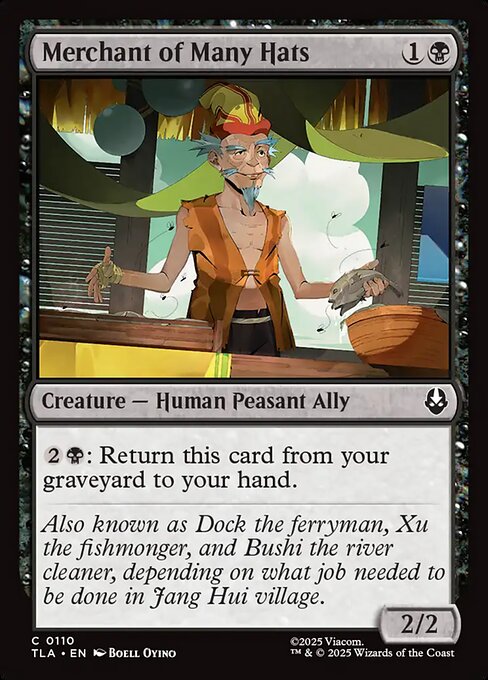 Merchant of Many Hats #110 [TLA] [ENG] NM Foil