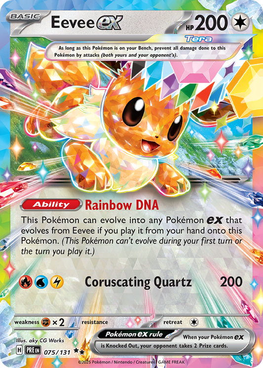 Eevee ex #75 [SV8PT5] [ESP] NM