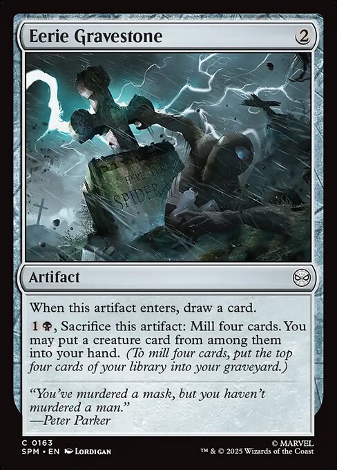 Eerie Gravestone #163 [SPM] [ENG] NM Foil