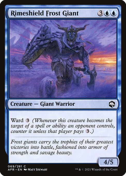 Rimeshield Frost Giant #69 [AFR] [ENG] NM