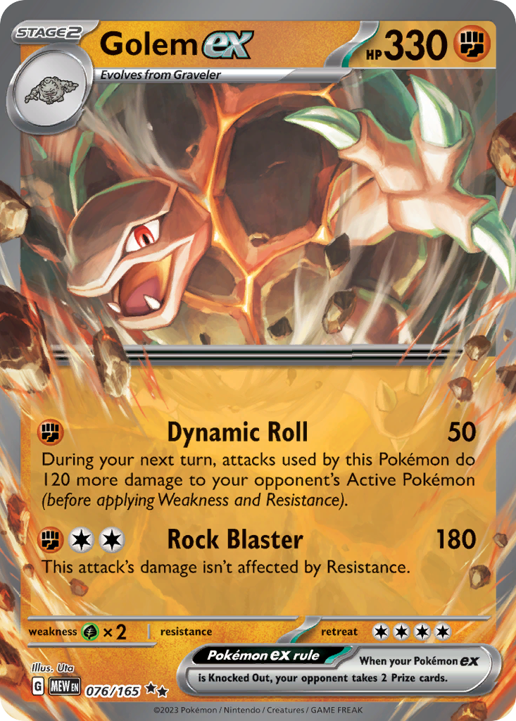 Golem ex #76 [SV3PT5] [ESP] NM Holo