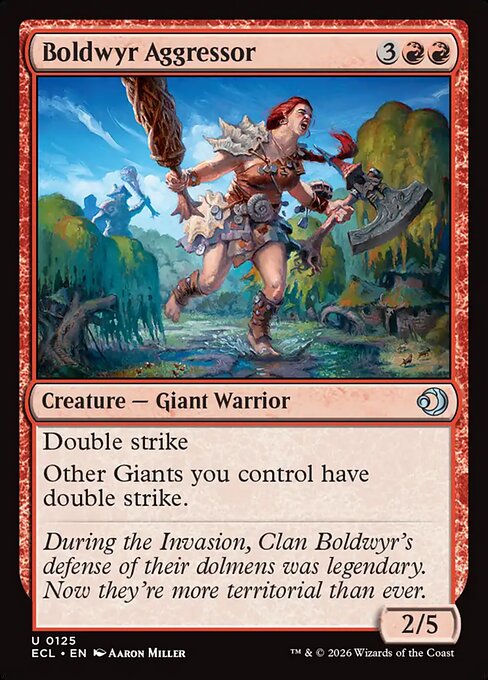 Boldwyr Aggressor #125 [ECL] [ENG] NM