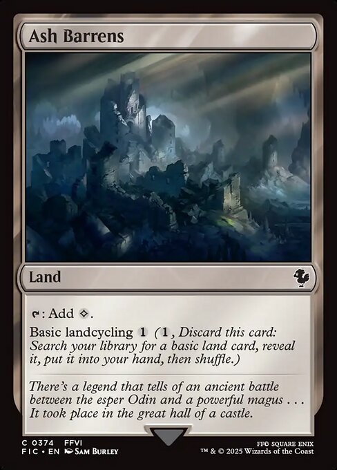 Ash Barrens #374 [FIC] [ENG] NM