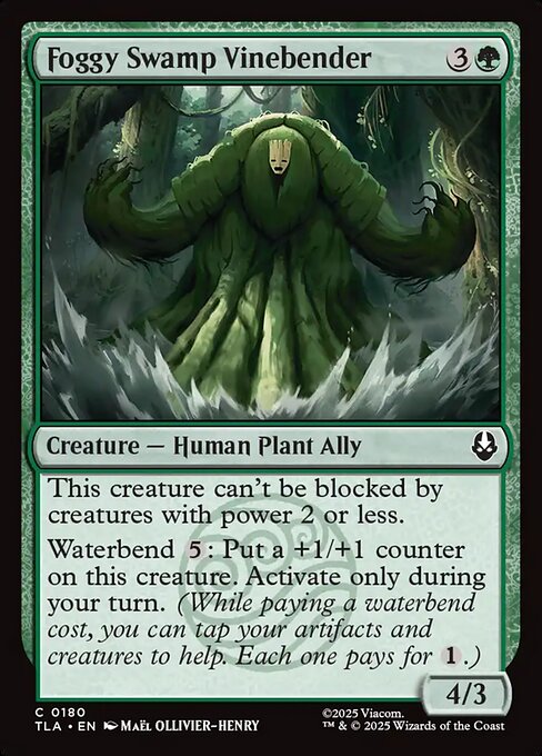 Foggy Swamp Vinebender #180 [TLA] [ESP] NM