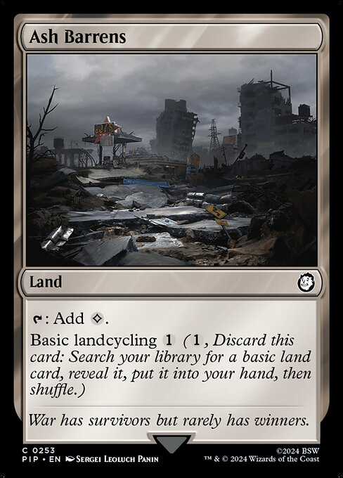 Ash Barrens #253 [PIP] [ENG] NM