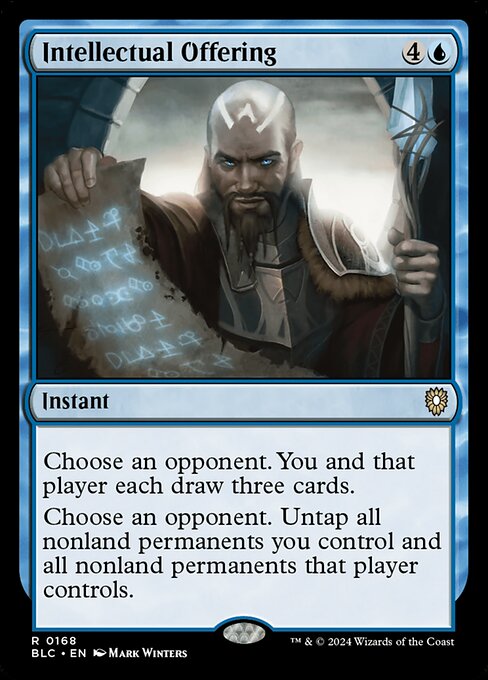 Intellectual Offering #168 [BLC] [ENG] NM