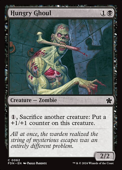 Hungry Ghoul #62 [FDN] [ENG] NM Foil
