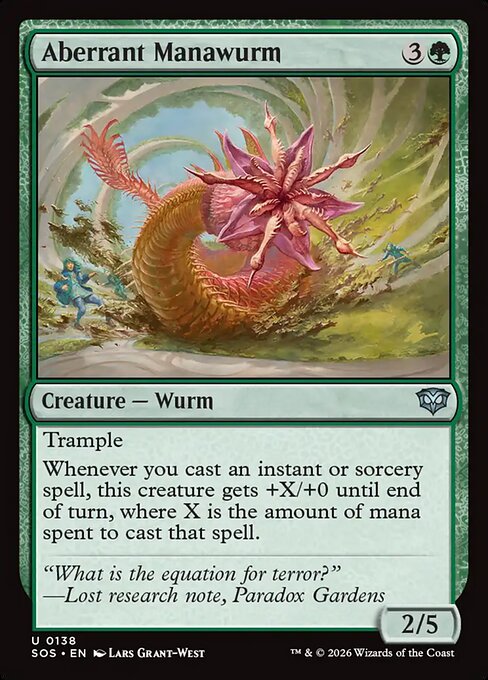 Aberrant Manawurm #138 [SOS] [ENG] NM