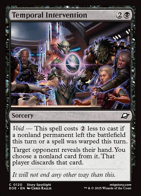 Temporal Intervention #120 [EOE] [ENG] NM Foil
