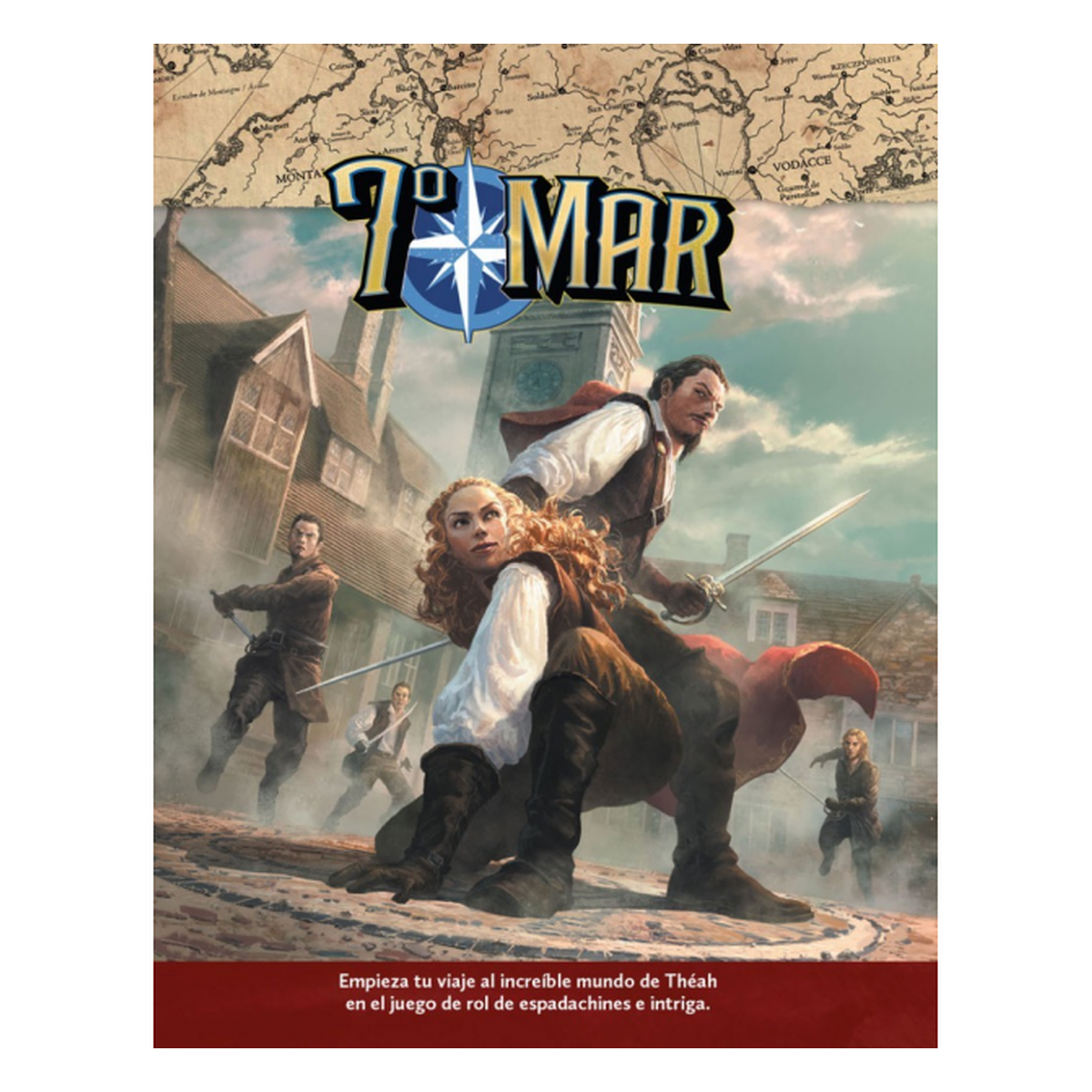 7º Mar: Un juego de rol de espadachines e intriga (2ª edición)