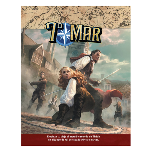 7º Mar: Un juego de rol de espadachines e intriga (2ª edición)