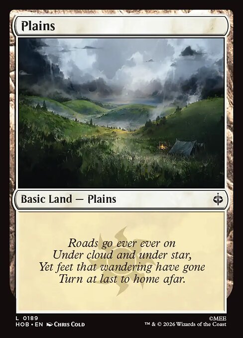 Plains #189 [HOB] [ENG] NM Foil