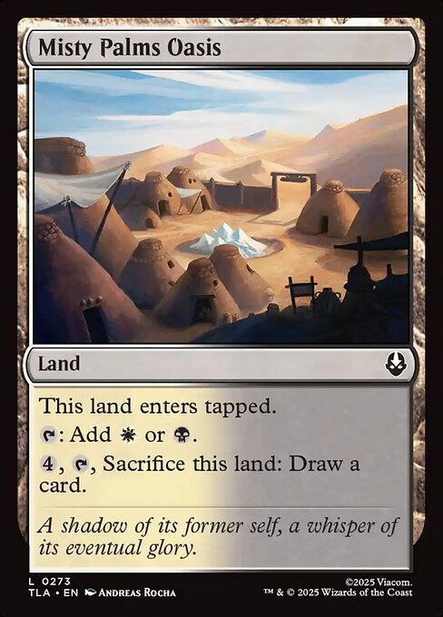 Misty Palms Oasis #273 [TLA] [ENG] NM Foil