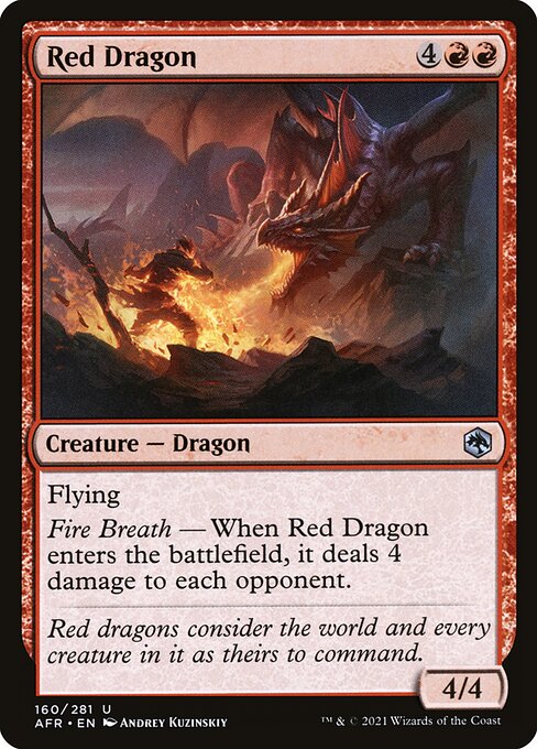 Red Dragon #160 [AFR] [ENG] NM