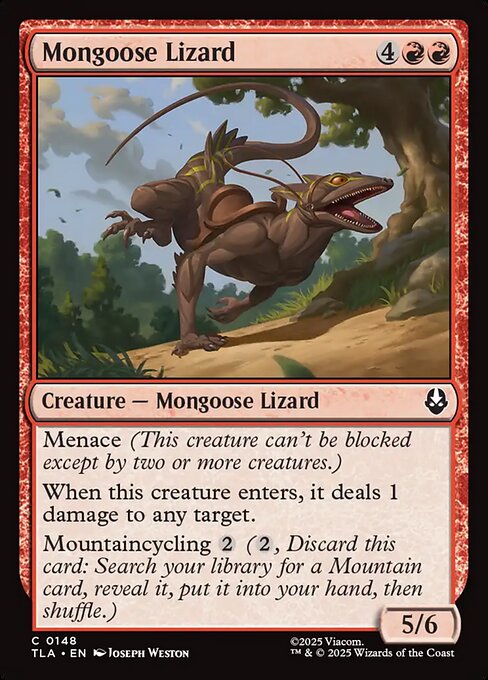 Mongoose Lizard #148 [TLA] [ENG] NM