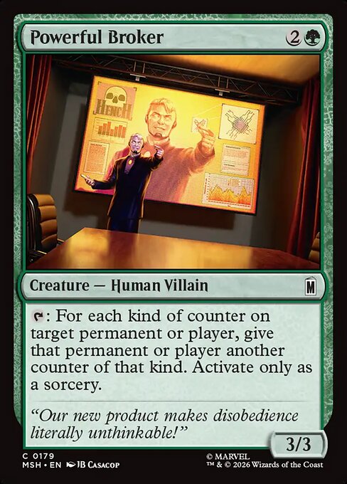 Powerful Broker #179 [MSH] [ENG] NM