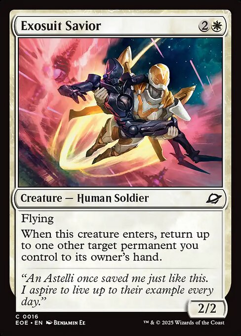 Exosuit Savior #16 [EOE] [ENG] NM Foil