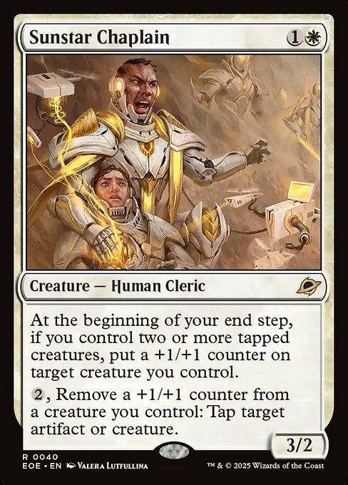 Sunstar Chaplain #40 [EOE] [ENG] NM Foil