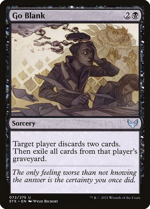 Go Blank #72 [STX] [ENG] NM