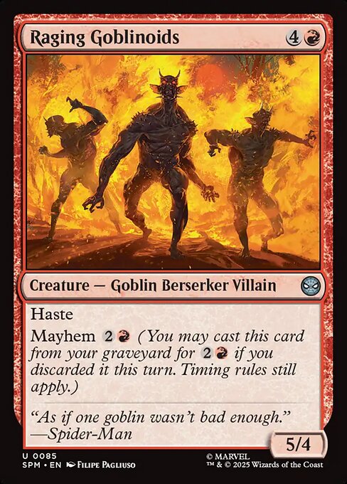 Raging Goblinoids #85 [SPM] [ENG] NM Foil