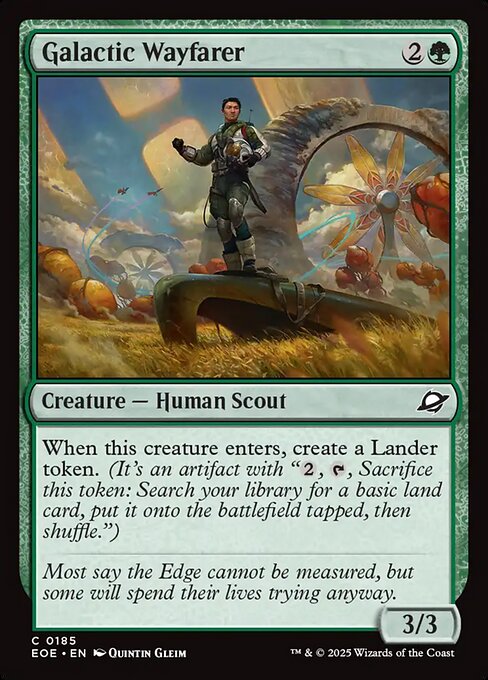 Galactic Wayfarer #185 [EOE] [ENG] NM Foil