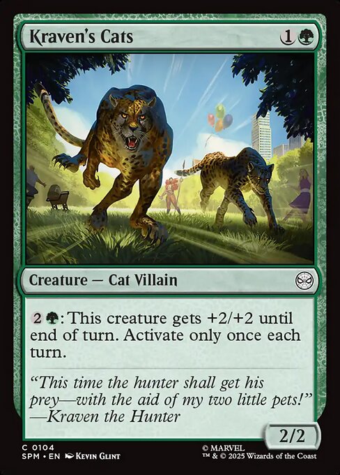 Kraven's Cats #104 [SPM] [ENG] NM Foil