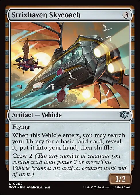 Strixhaven Skycoach #252 [SOS] [ENG] NM Foil