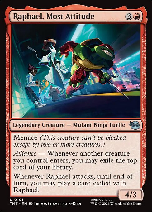 Raphael, Most Attitude #101 [TMT] [ENG] NM