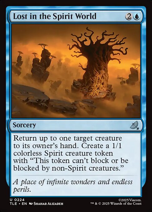 Lost in the Spirit World #224 [TLE] [ENG] NM Foil
