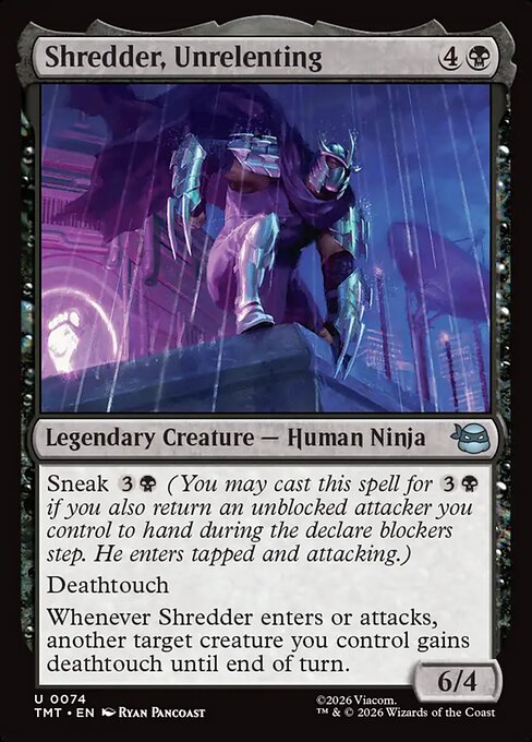 Shredder, Unrelenting #74 [TMT] [ENG] NM