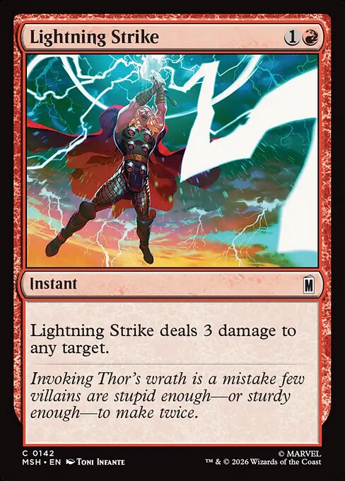 Lightning Strike #142 [MSH] [ENG] NM