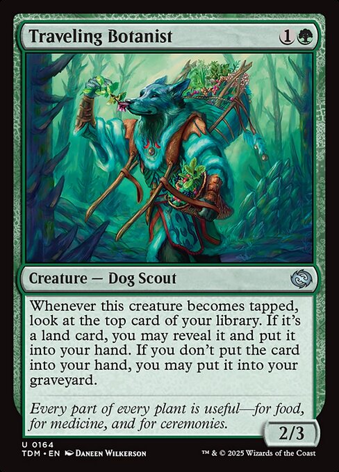 Traveling Botanist #164 [TDM] [ENG] NM Foil