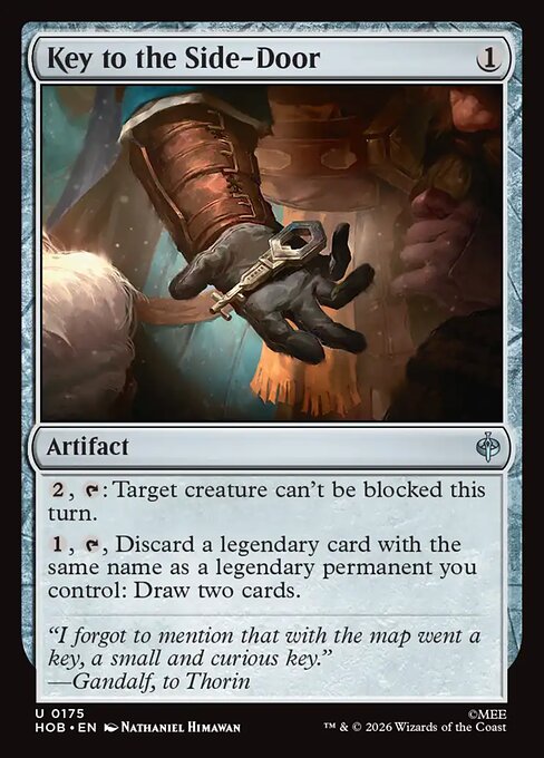 Key to the Side-Door #175 [HOB] [ENG] NM Foil